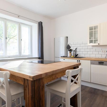 Urige Wohnung Mit Zwei Betten Und Genialer Kueche Mugeln Dış mekan fotoğraf