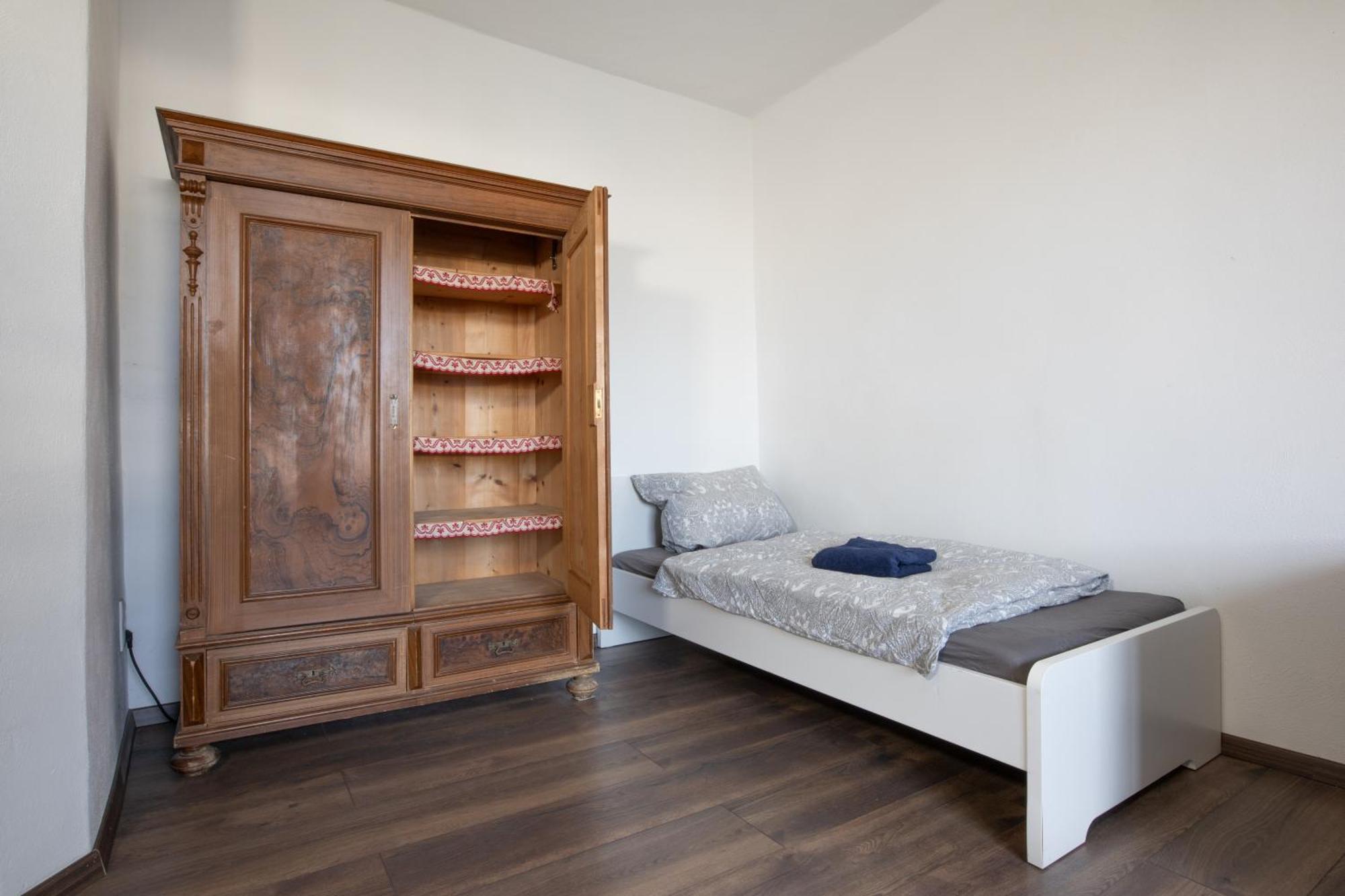 Urige Wohnung Mit Zwei Betten Und Genialer Kueche Mugeln Dış mekan fotoğraf